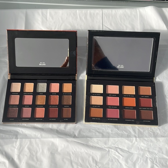 Huge Sale 🔥🔥🔥 Milani Gilded Nude Hyper pigmented eye shadow Palette. 2 Pack. - Picture 2 of 3